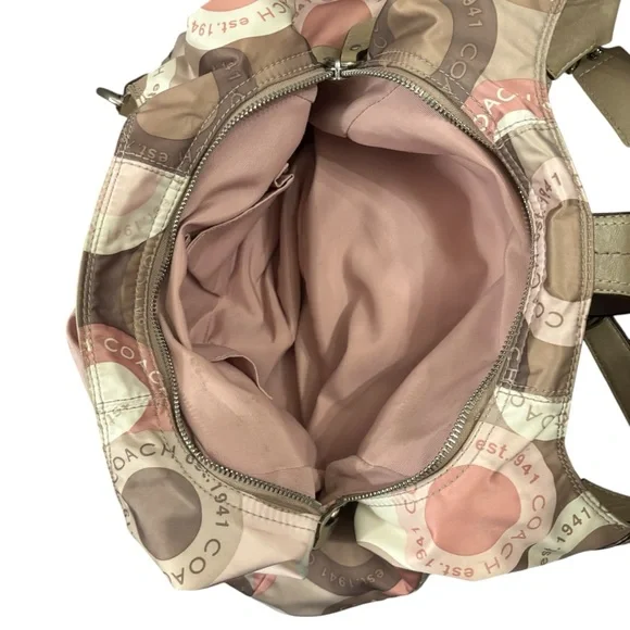 Coach Y2K Iconic Vintage Snaphead Sateen Hobo Stylish Shoulder Bag